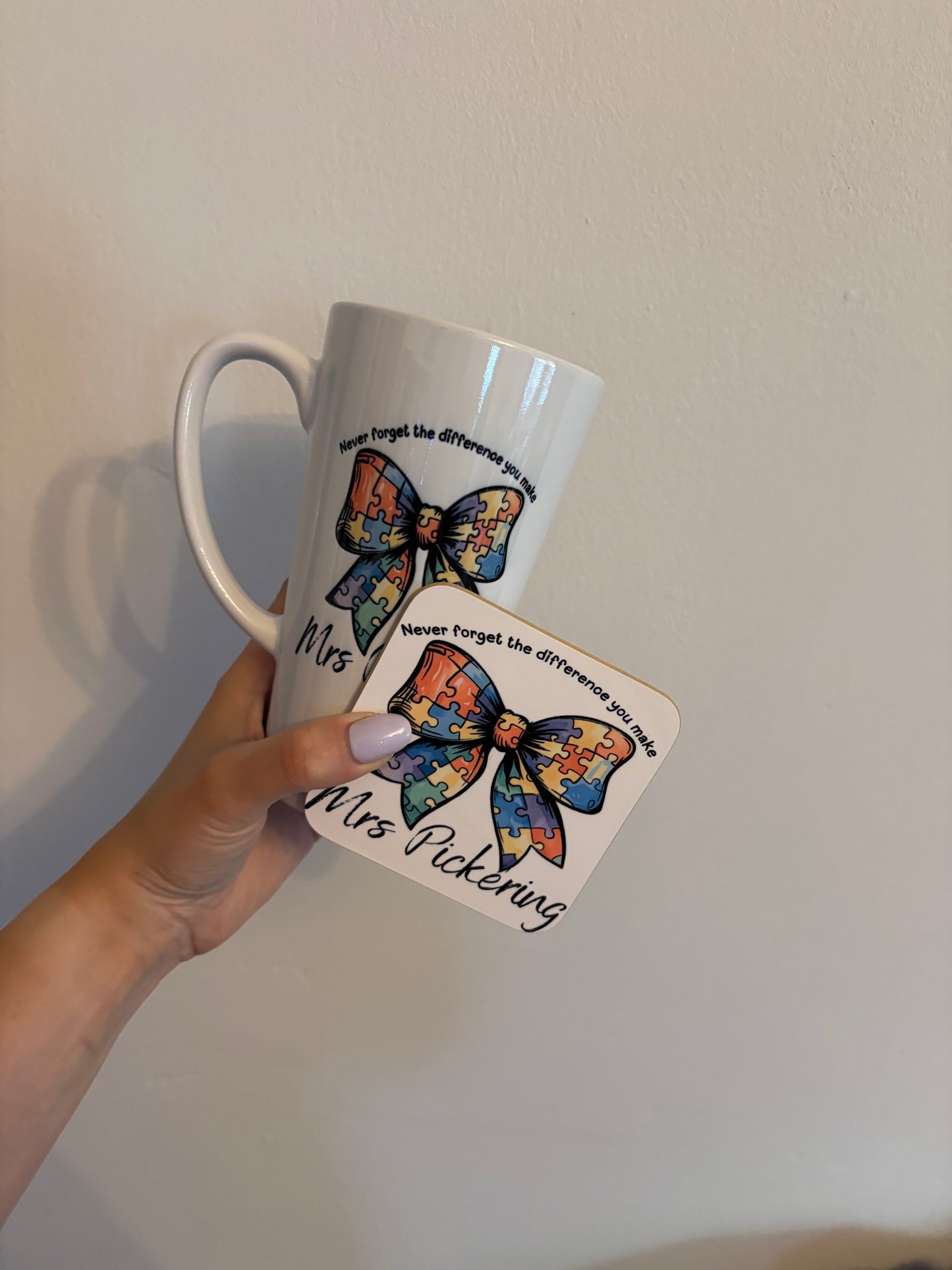 Autism bow - teacher