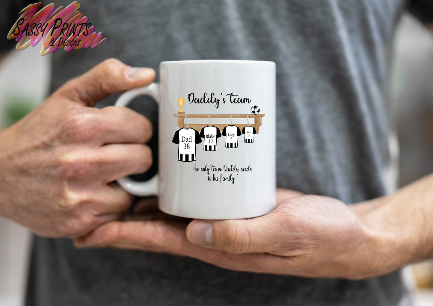 Daddies Team - NUFC - Three children