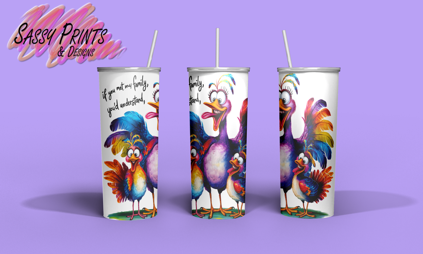 Birds - Family (Tumbler 20oz)