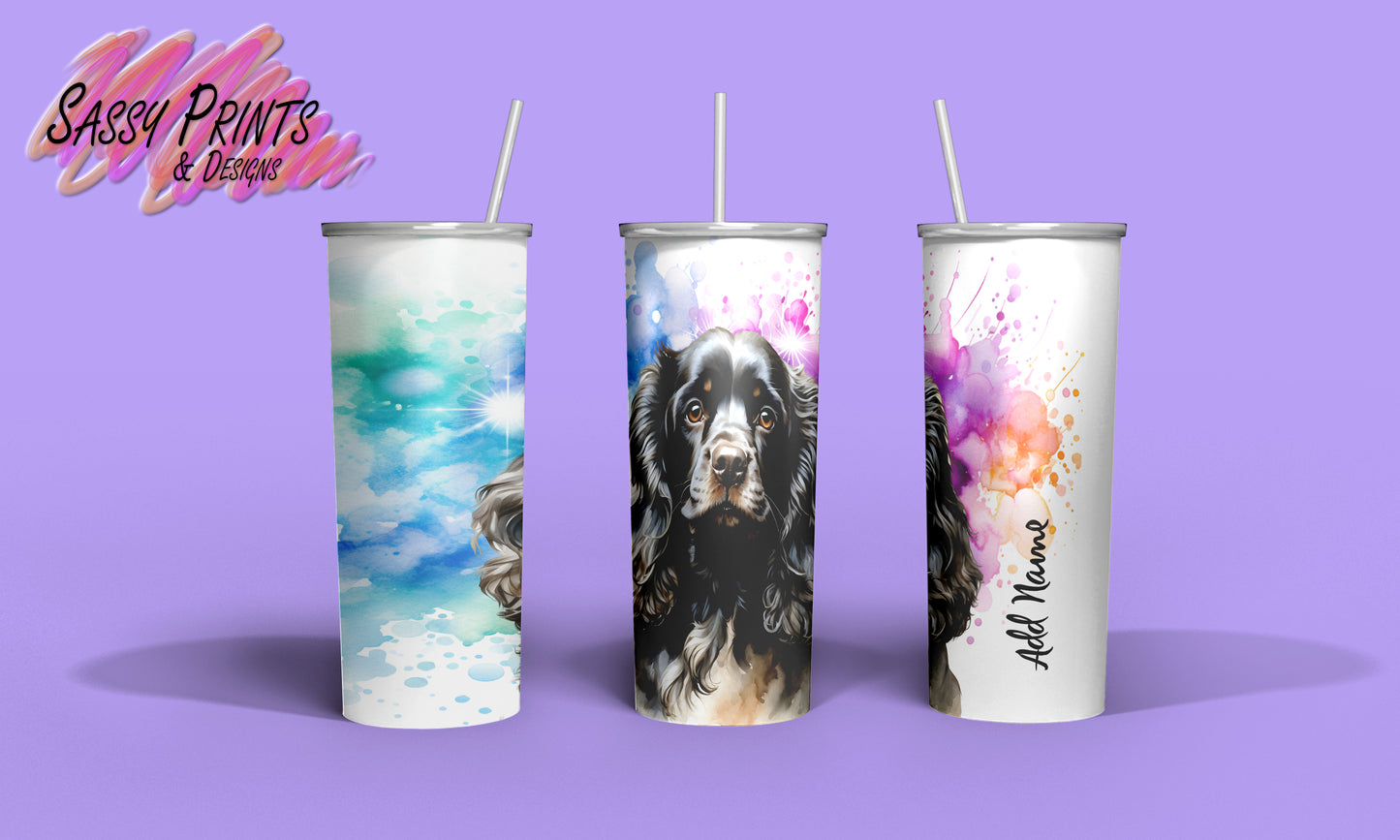 Black Cocka Spaniel 1 (Tumbler 20oz)