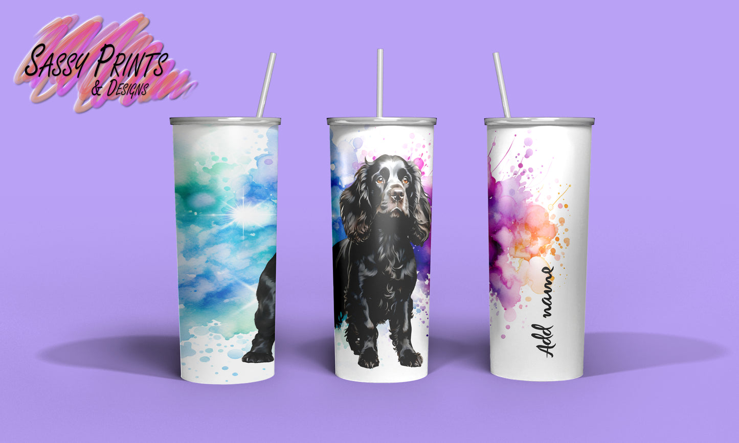 Black Cocka Spaniel 2 (Tumbler 20oz)