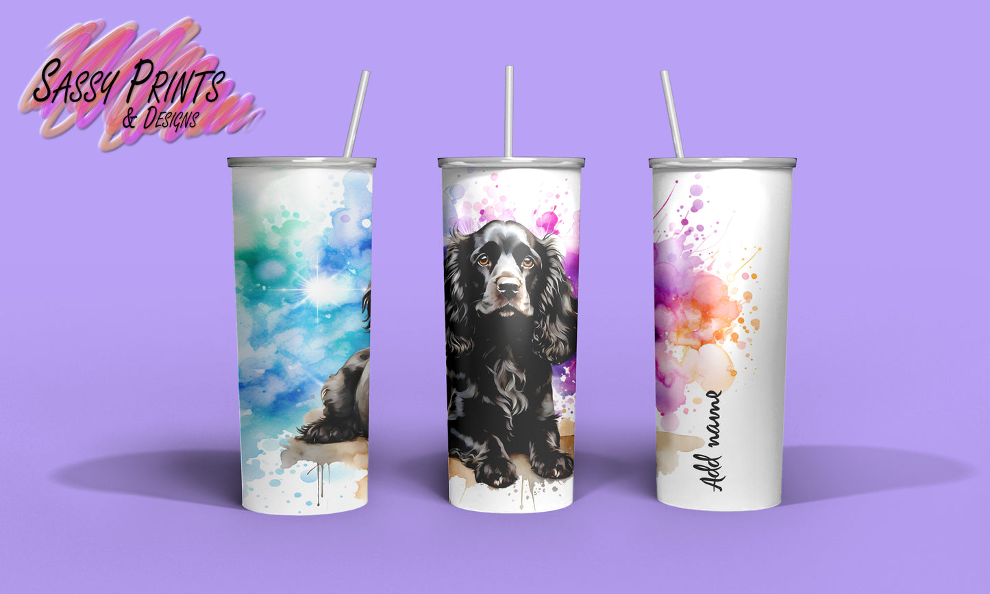 Black Cocka Spaniel 3 (Tumbler 20oz)