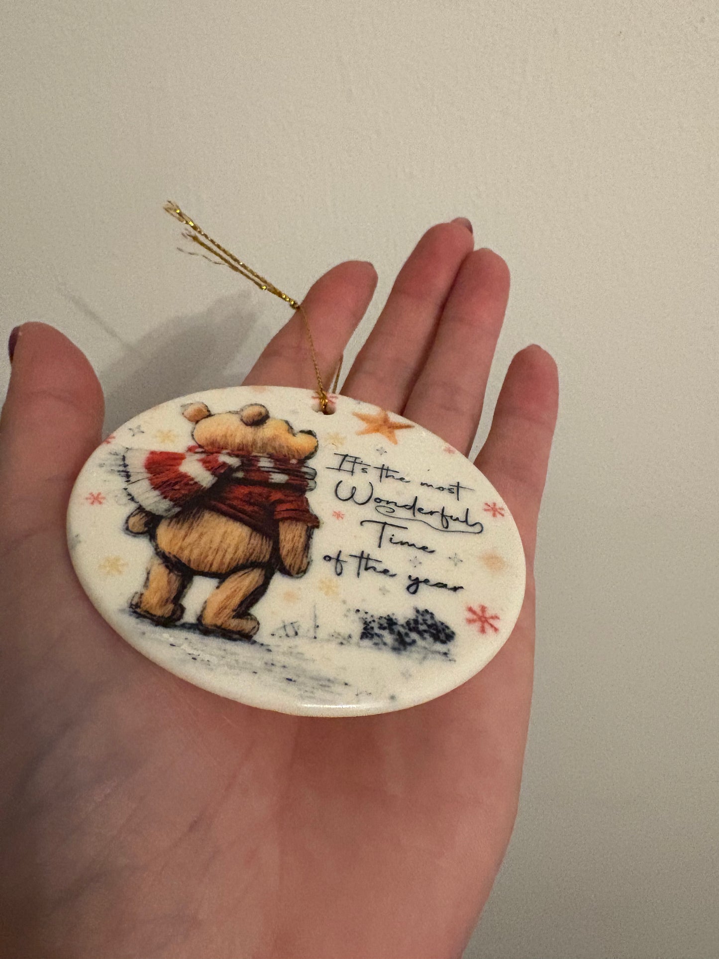 Pooh bear wonderful time of the year