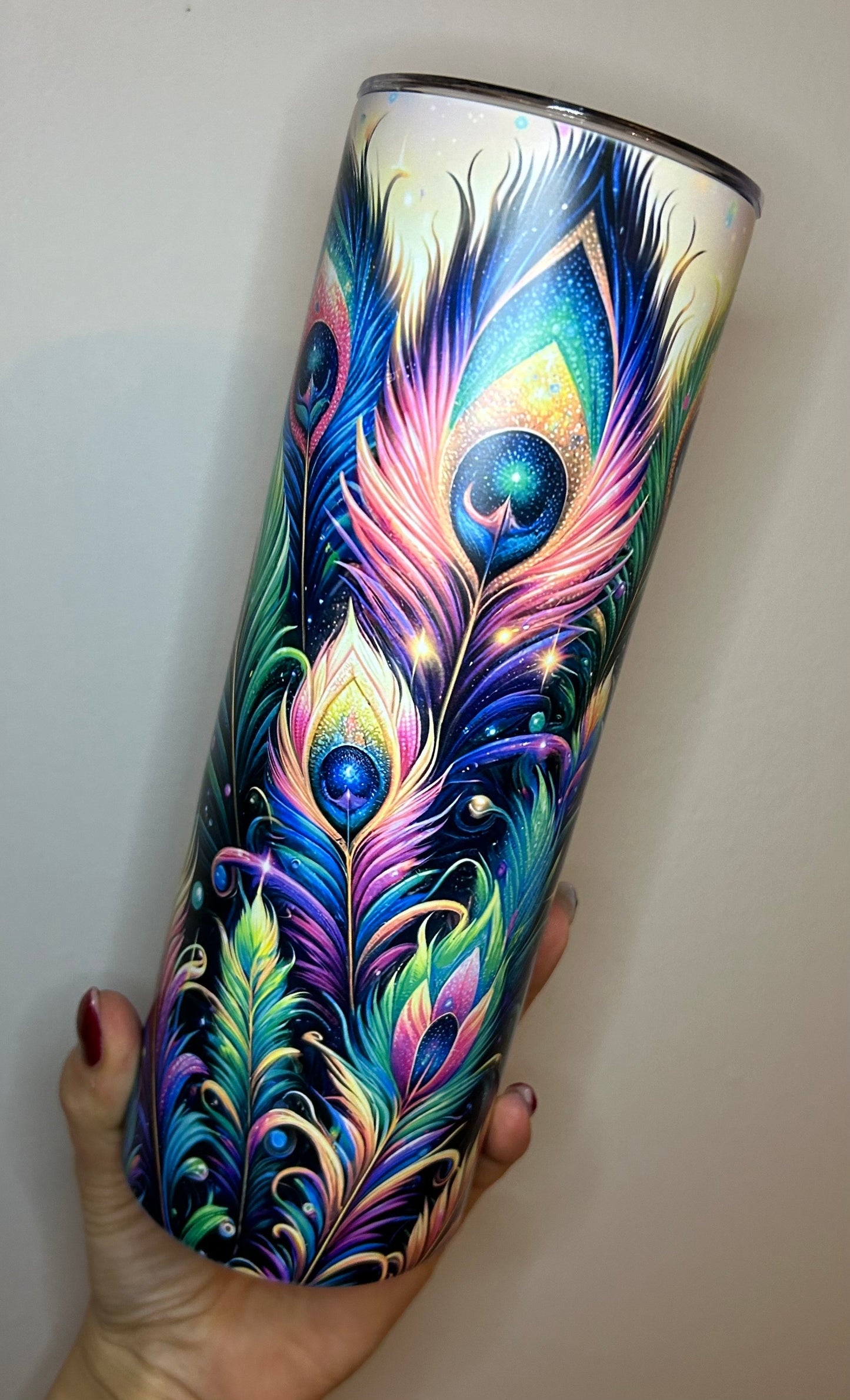 Peacock Feathers (Tumbler 20oz)