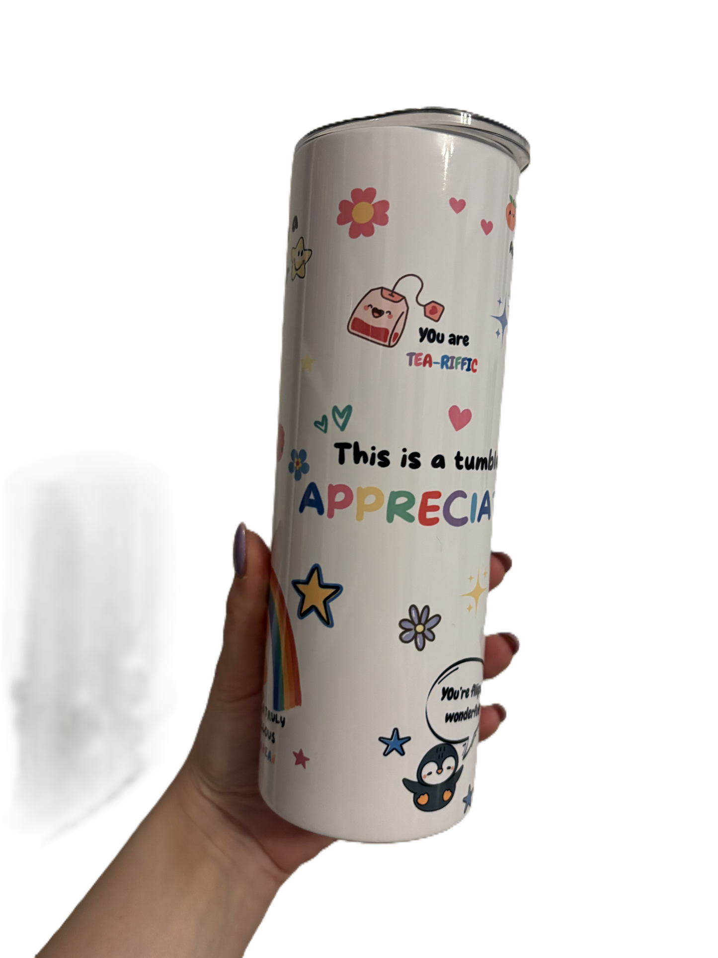 Appreciation tumbler