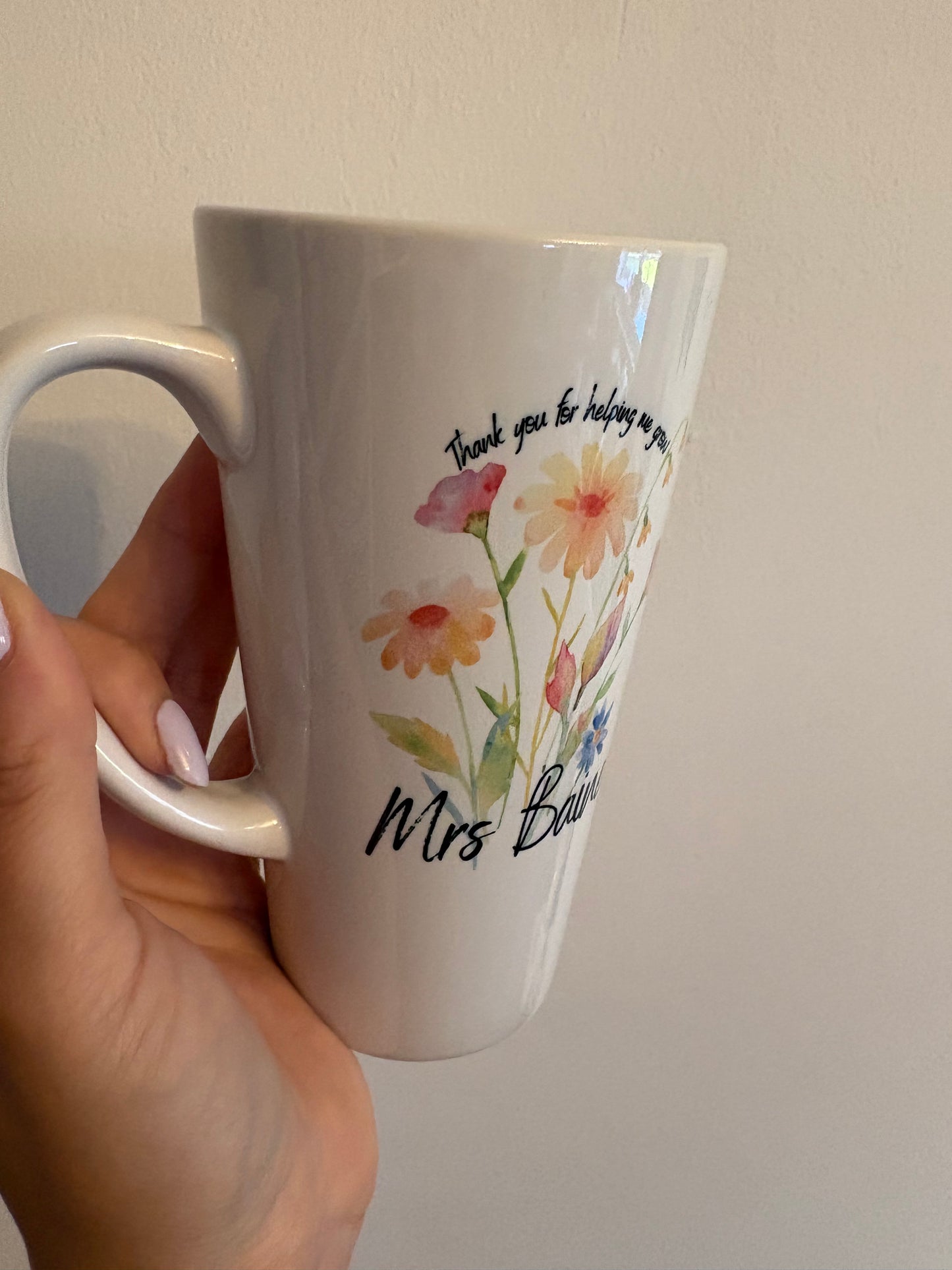 Helping me grow - Teacher