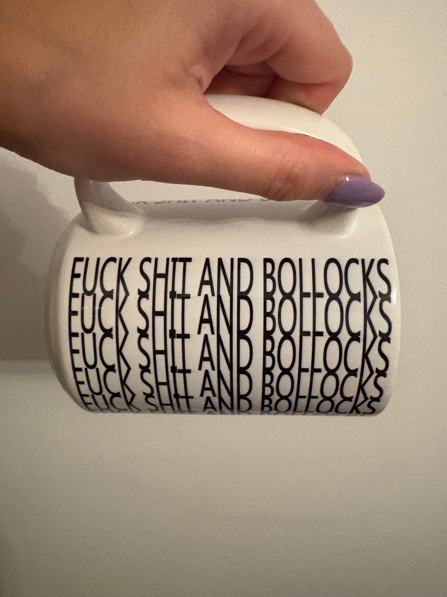 Innappropriate mugs - Fuck Shit and Bollocks