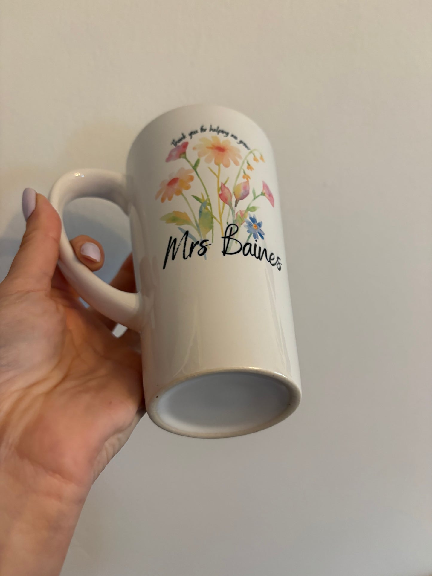 Helping me grow - Teacher