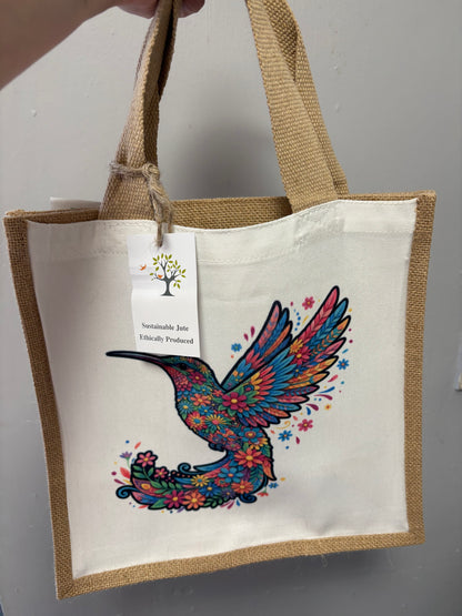 Hummingbird Jute bag