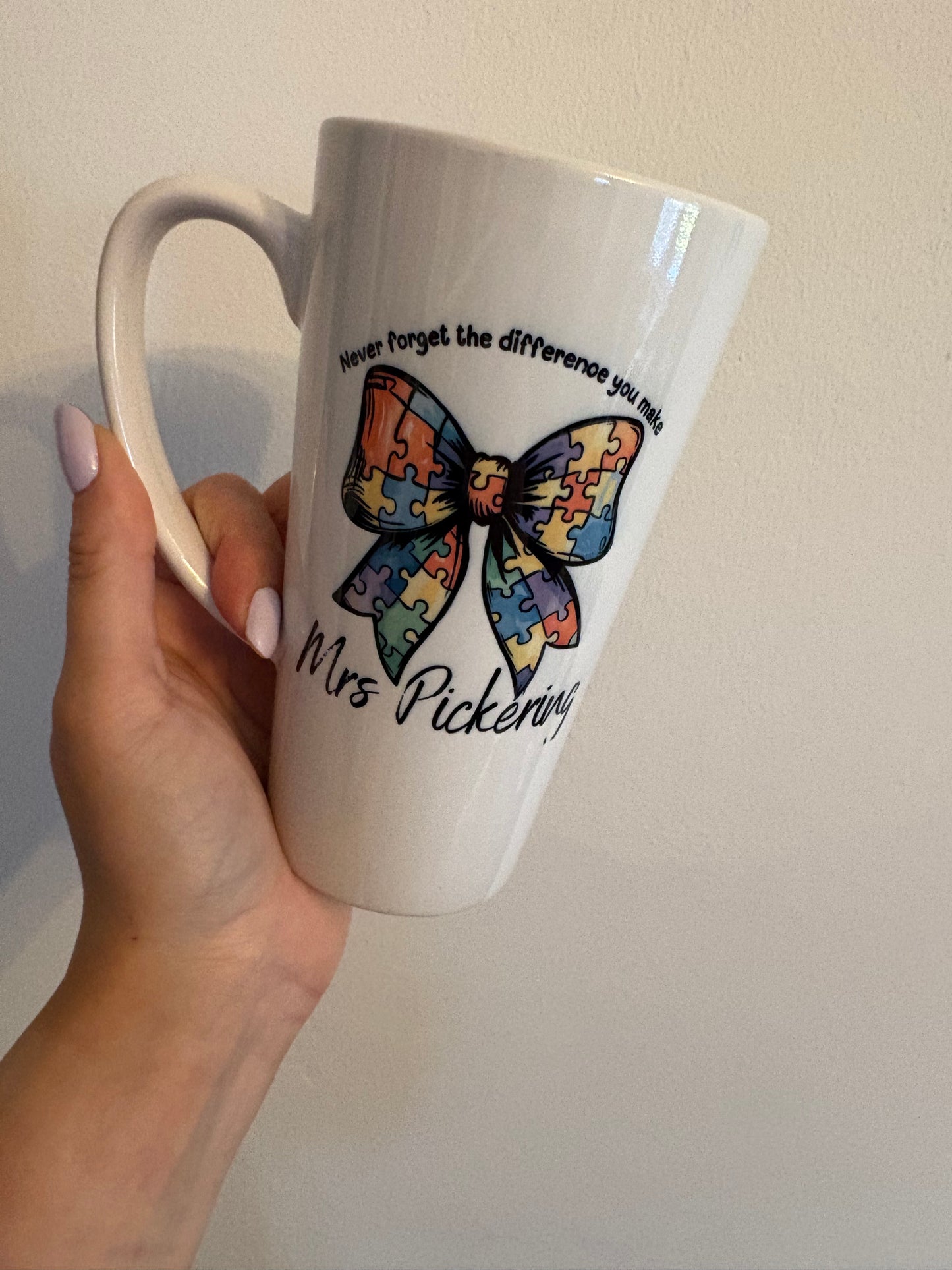 Autism bow - teacher