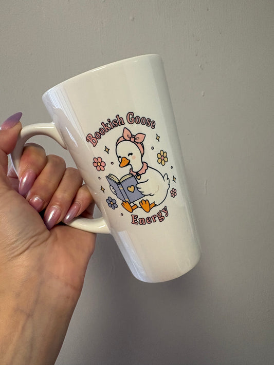 Bookish Goose - Latte Mug