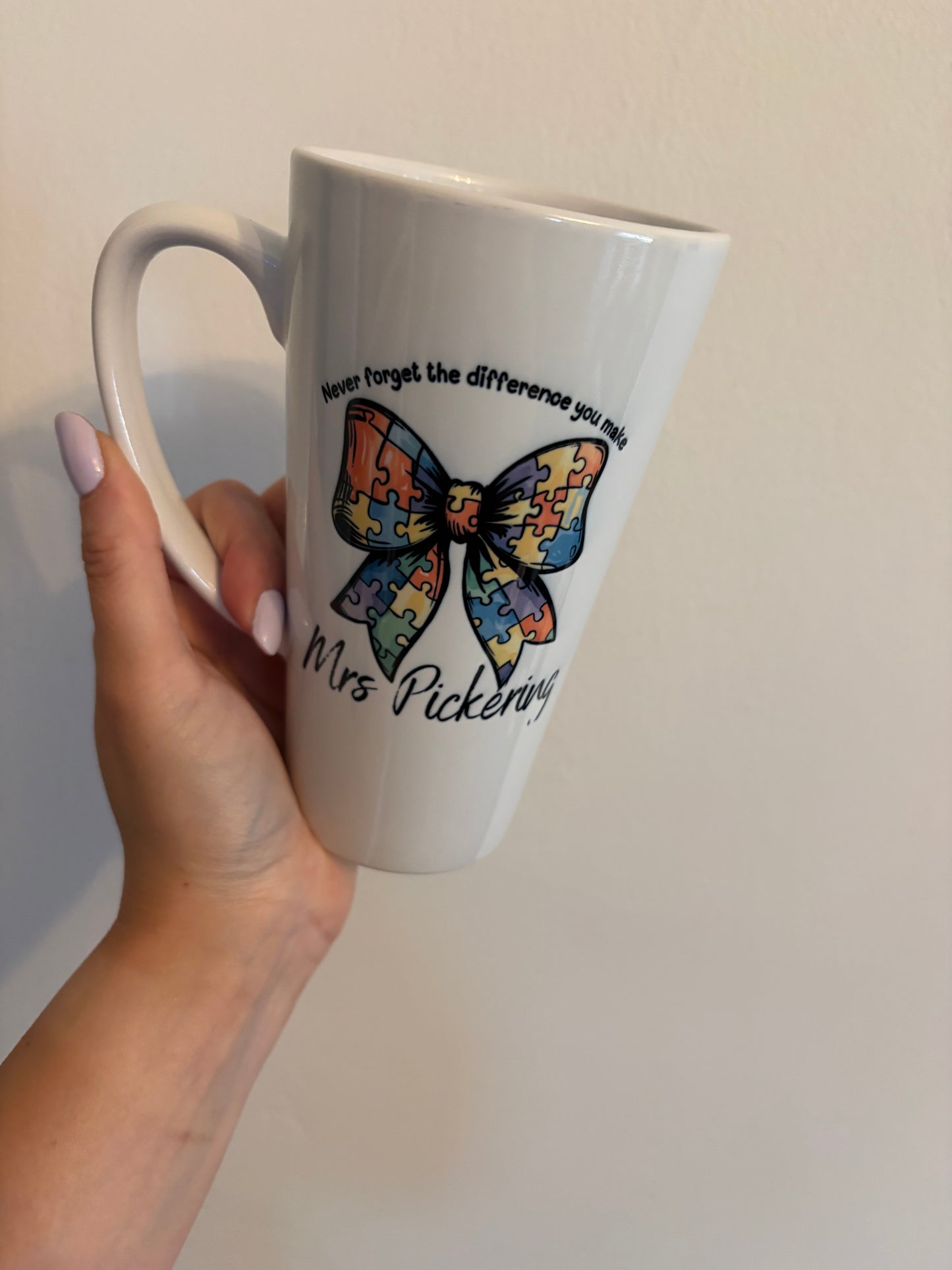 Autism bow - teacher