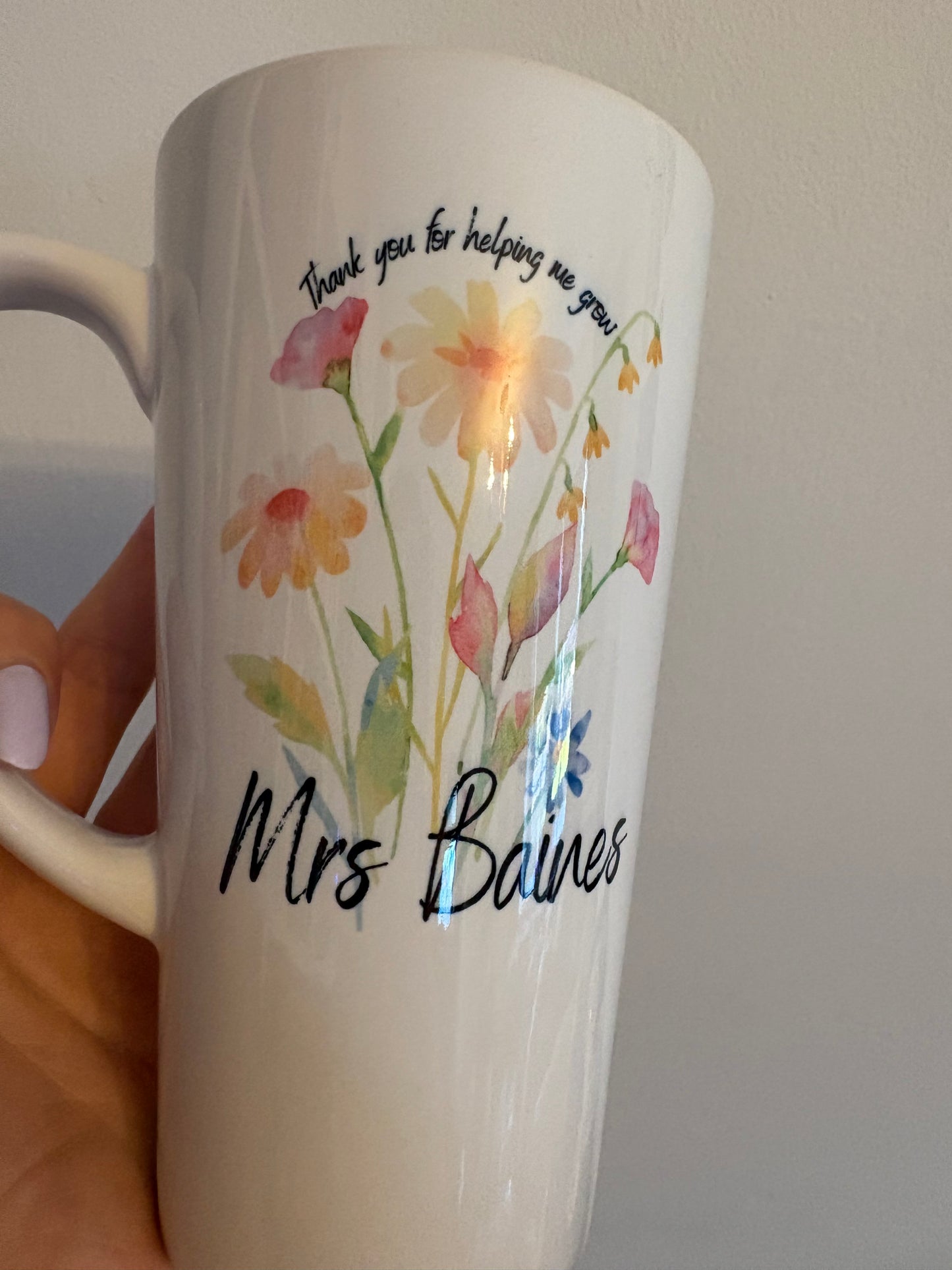 Helping me grow - Teacher