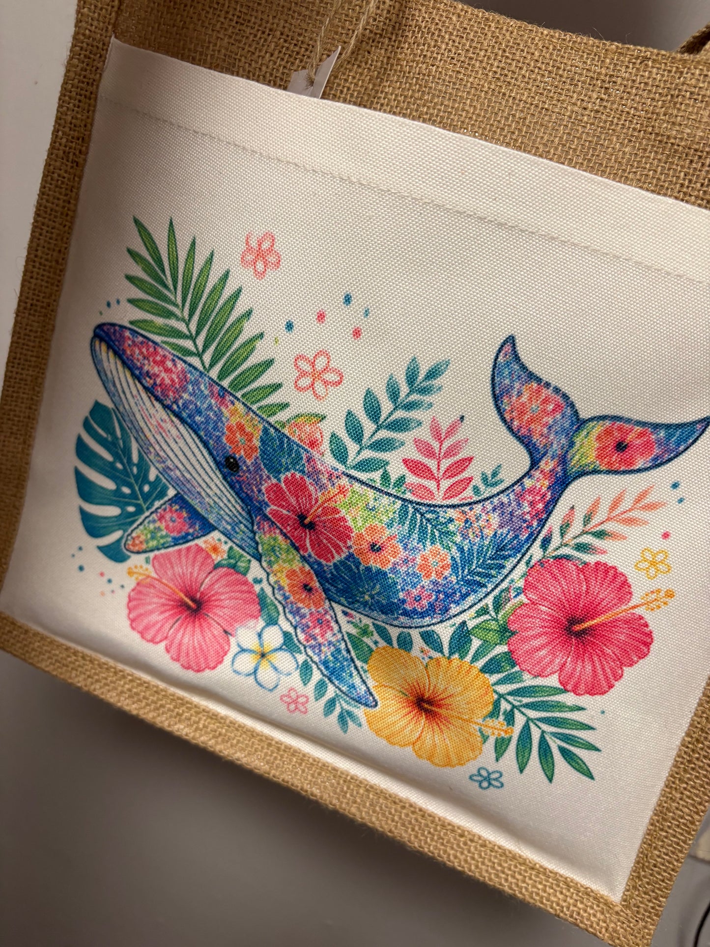 Floral whale