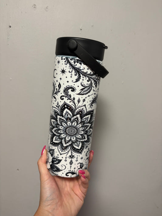 Monochrome flowers