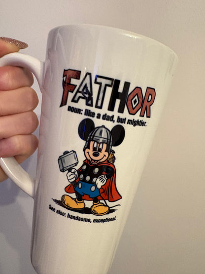 FATHOR -Latte mug