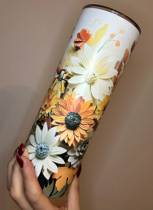 Autumn flowers (Tumbler 20oz)