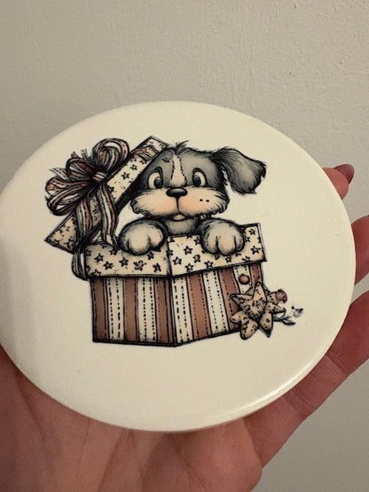 Puppy - Ceramic coaster