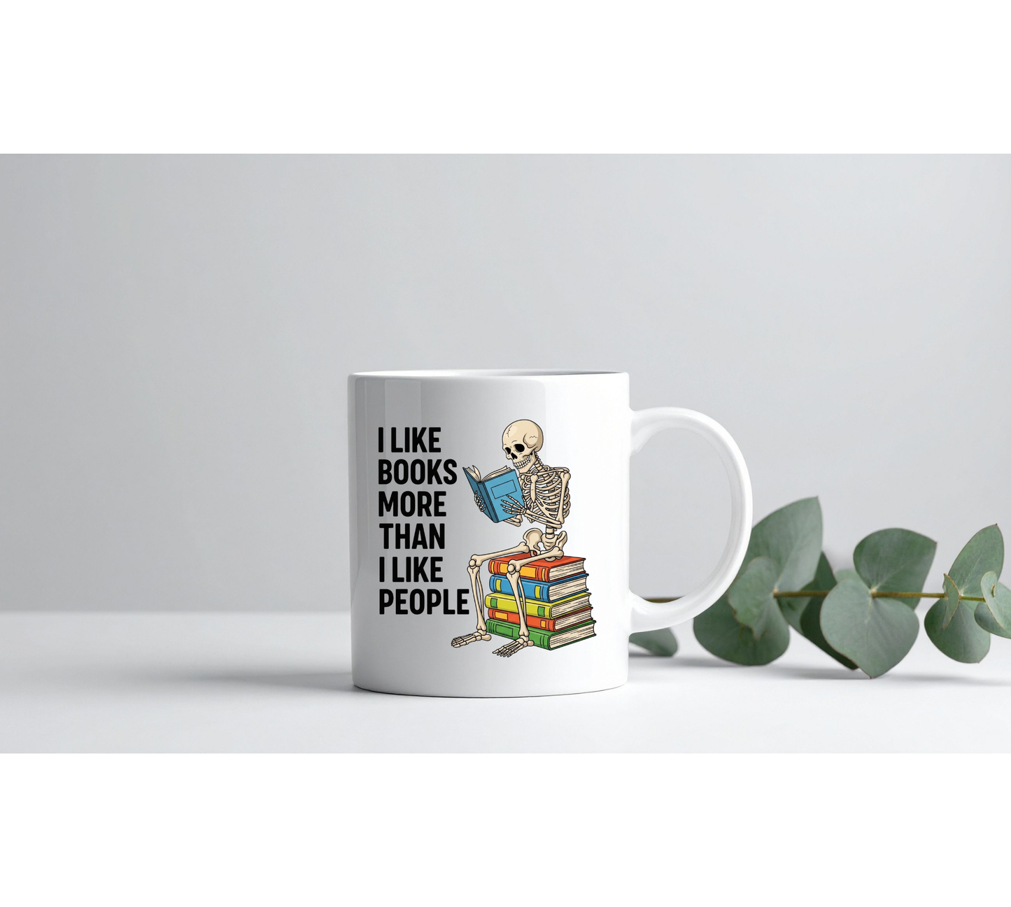 I like books more than people