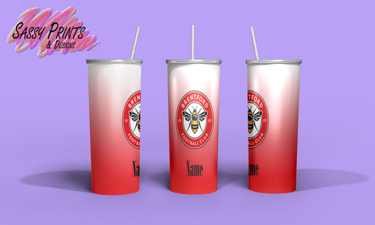 Football Badge: Brentford (Tumbler 20oz)