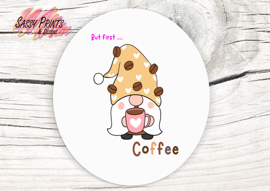 Coffee! (Ceramic Coaster)