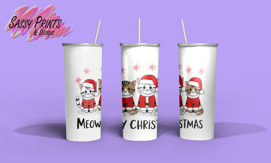 Christmas Cat (Tumbler 20oz)