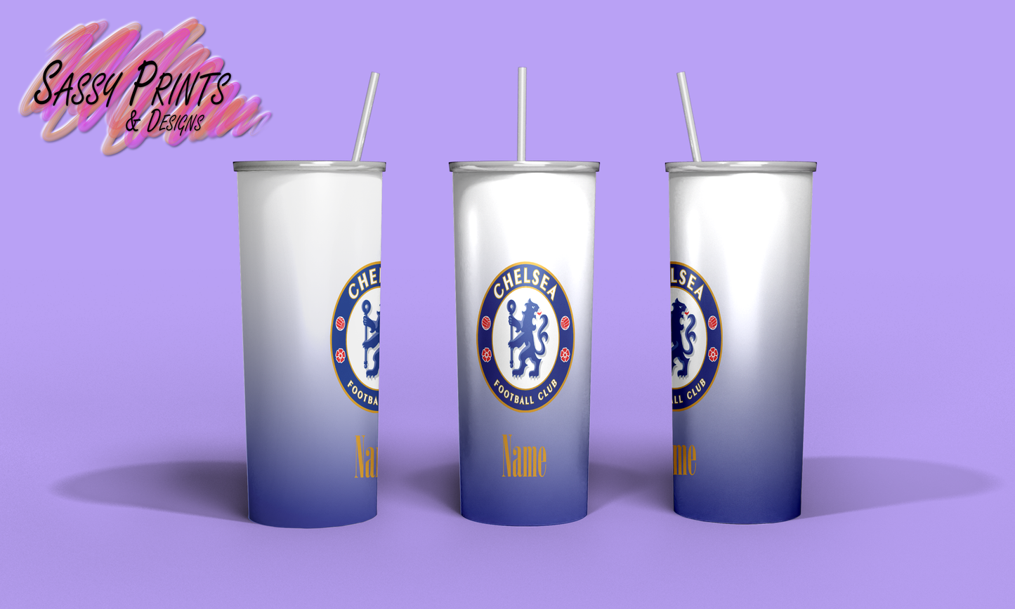 Football Badge: Chelsea (Tumbler 20oz)