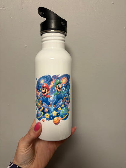 Mario and Luigi sports bottle