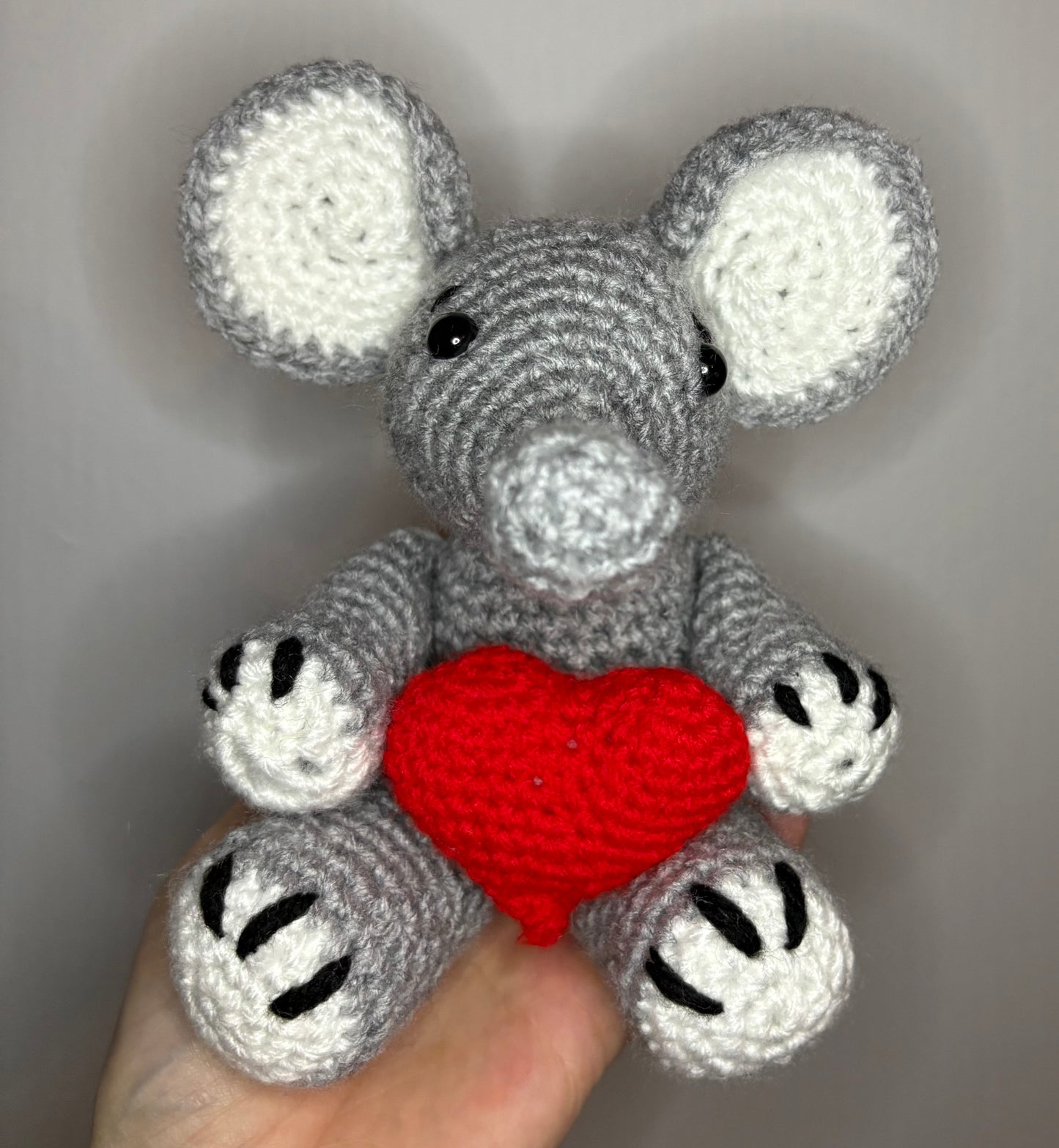 Ernie The Elephant (Crochet Toy)