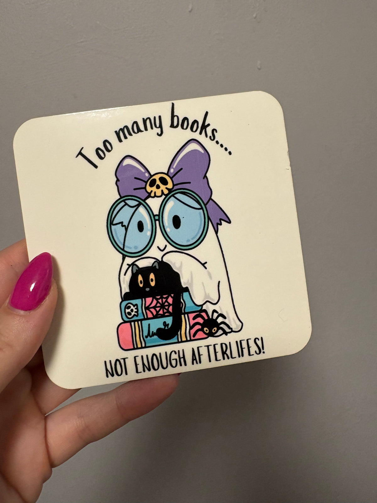Too many books.....