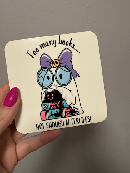 Too many books.....