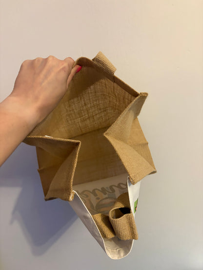 Bee Kind Jute bag