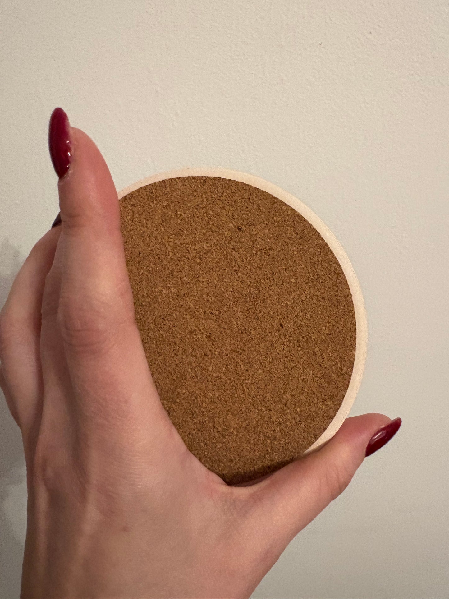 Highland cow and lights