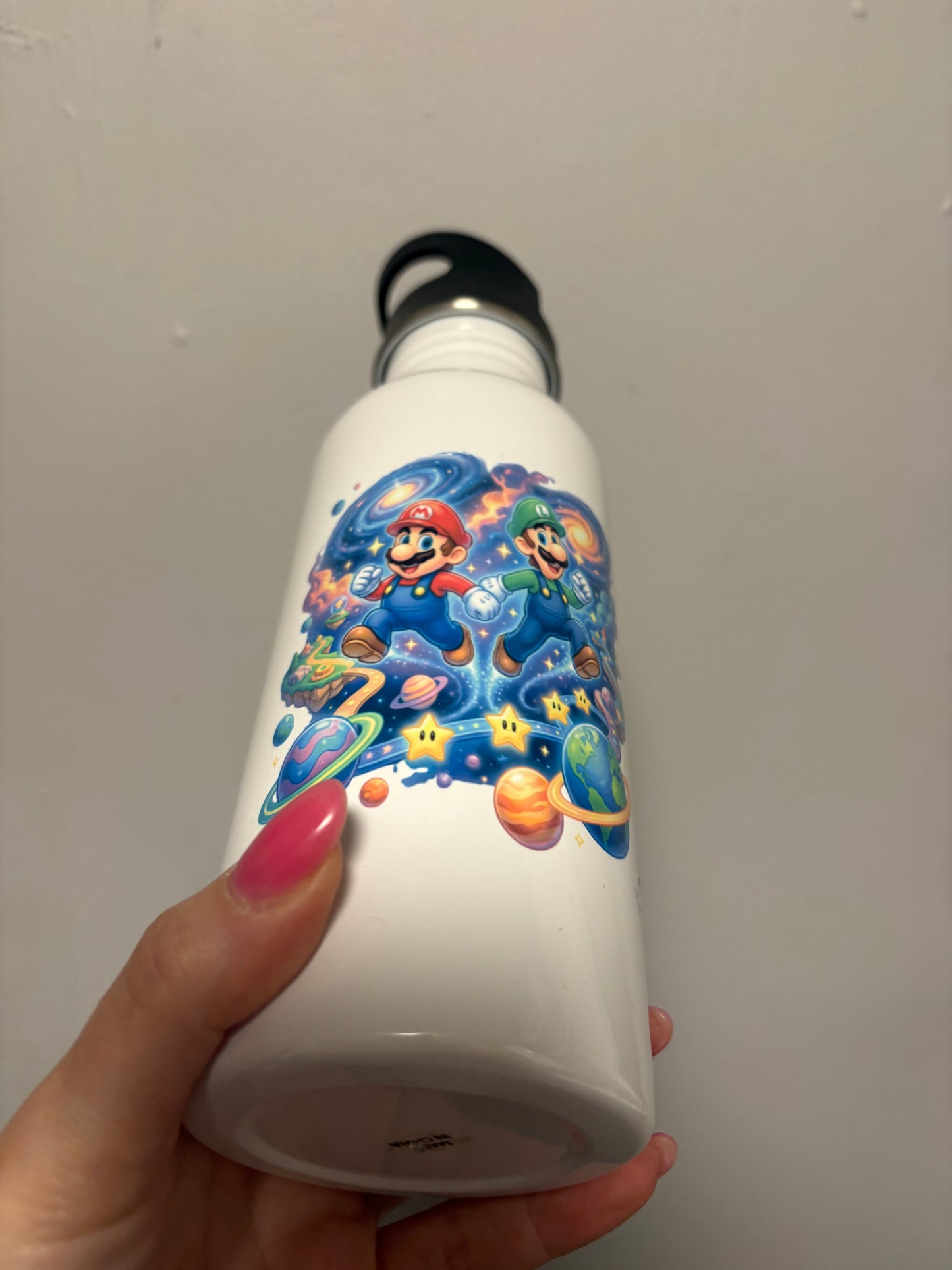 Mario and Luigi sports bottle