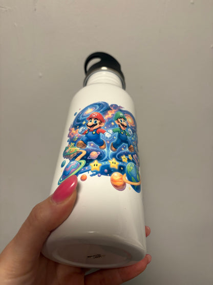 Mario and Luigi sports bottle