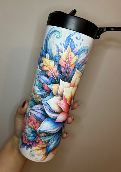 Flowers (Sports Bottle 20oz)