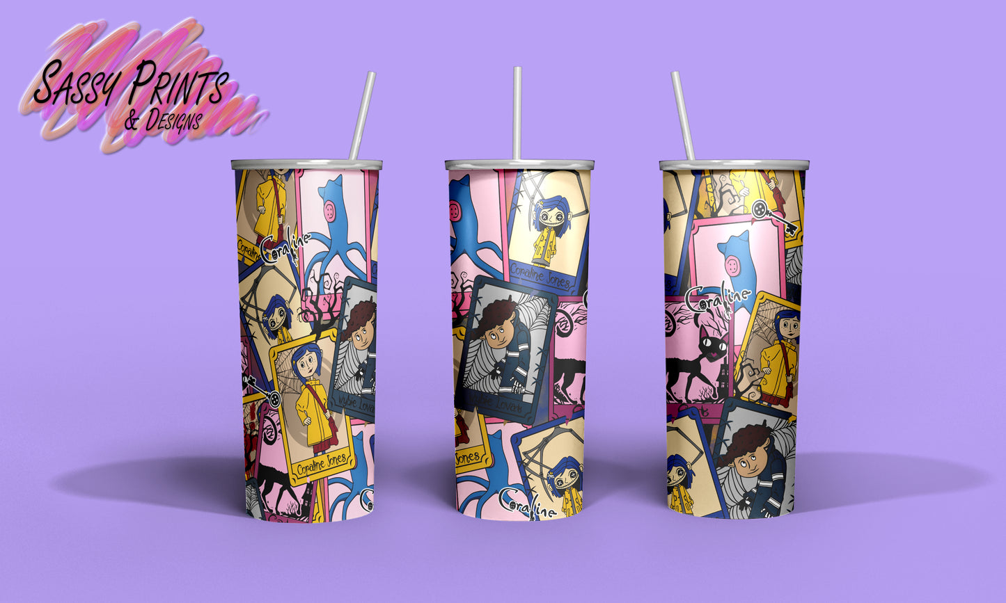 20oz Tumbler - Coraline