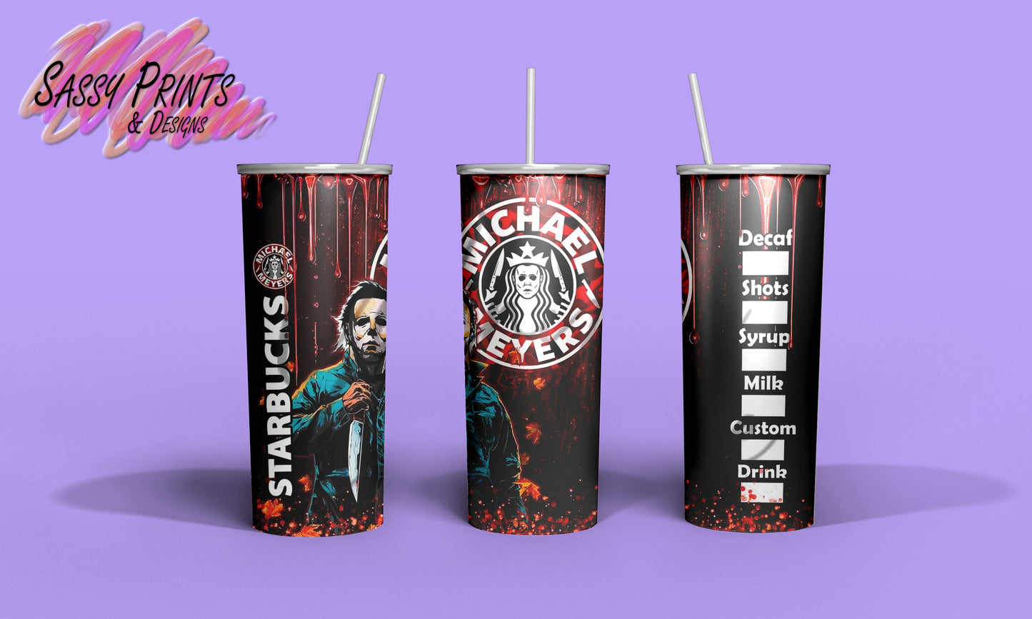 20oz Scary Movie Tumblers