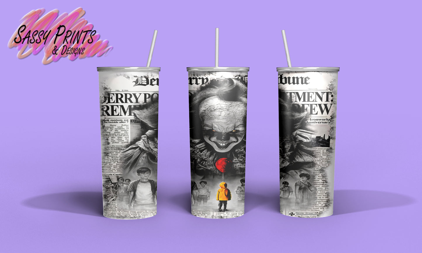 20oz Scary Movie Tumblers