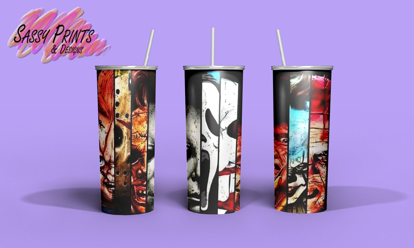 20oz Scary Movie Tumblers