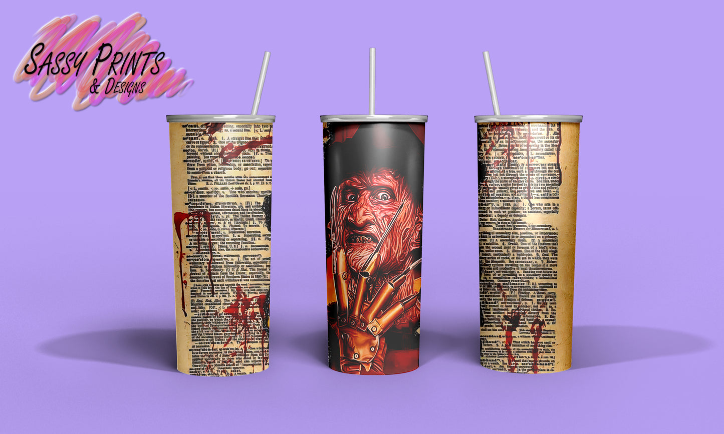 20oz Scary Movie Tumblers