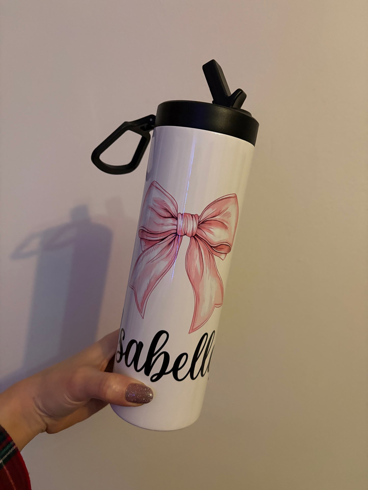 Pink bow