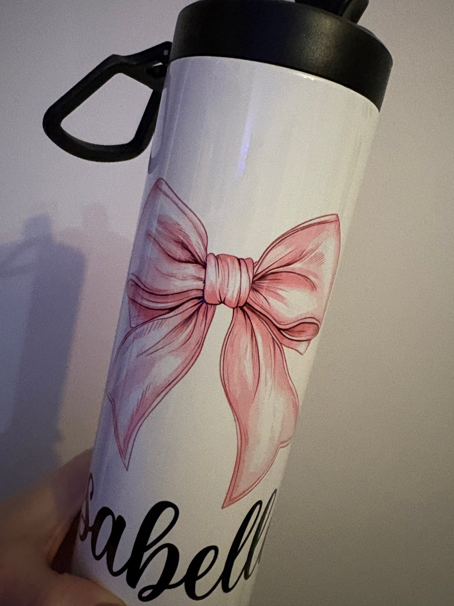 Pink bow