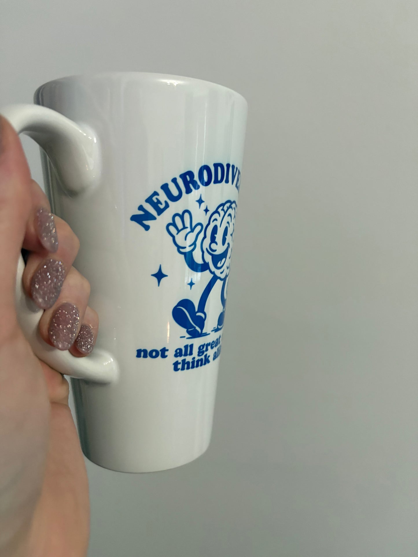 Neurodiversity latte mug