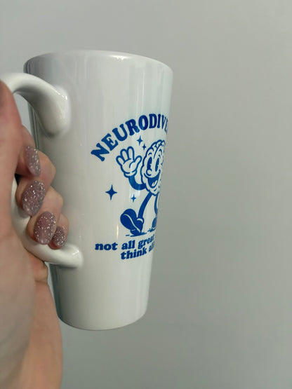 Neurodiversity latte mug