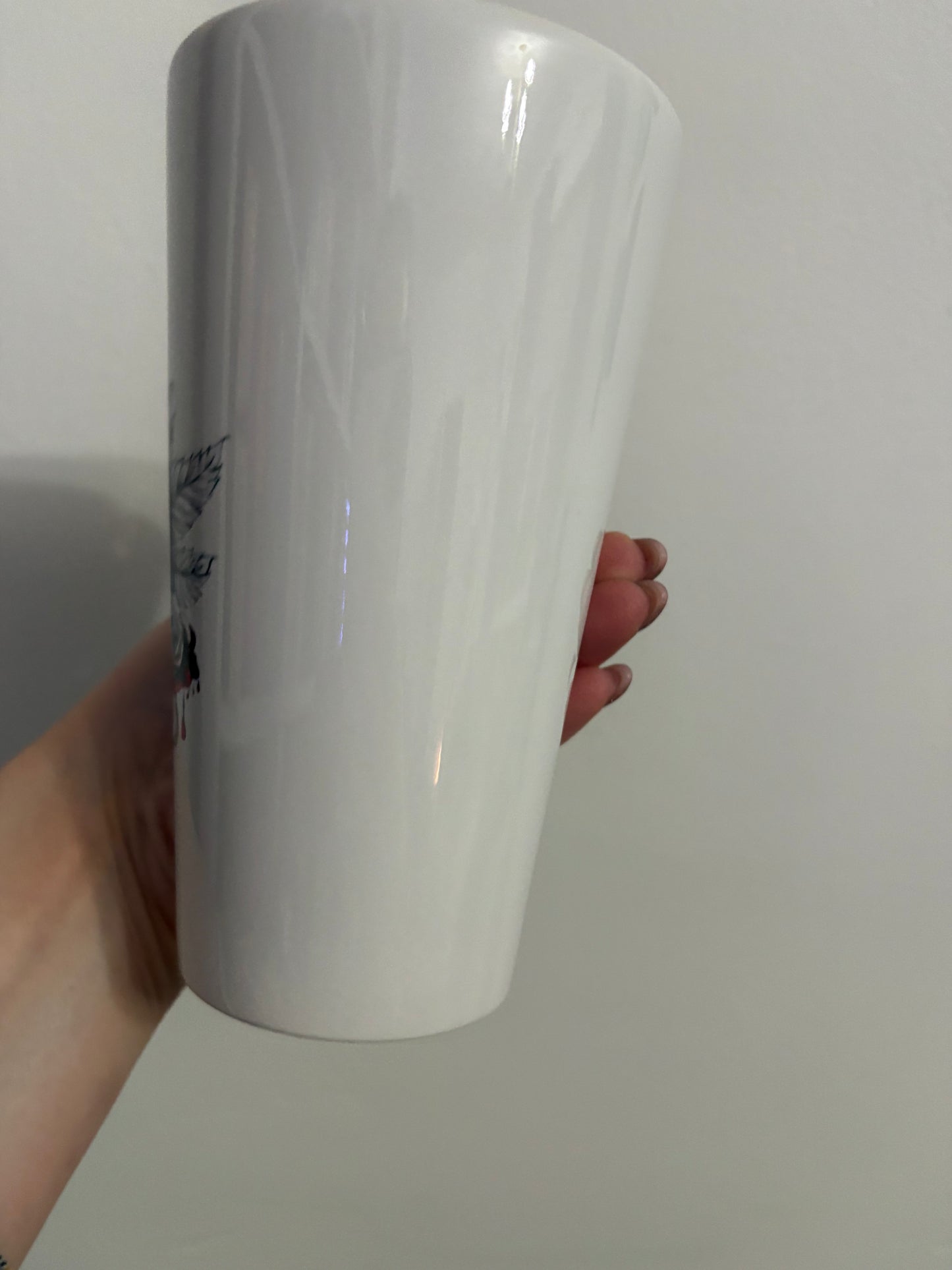 We're all mad here latte mug