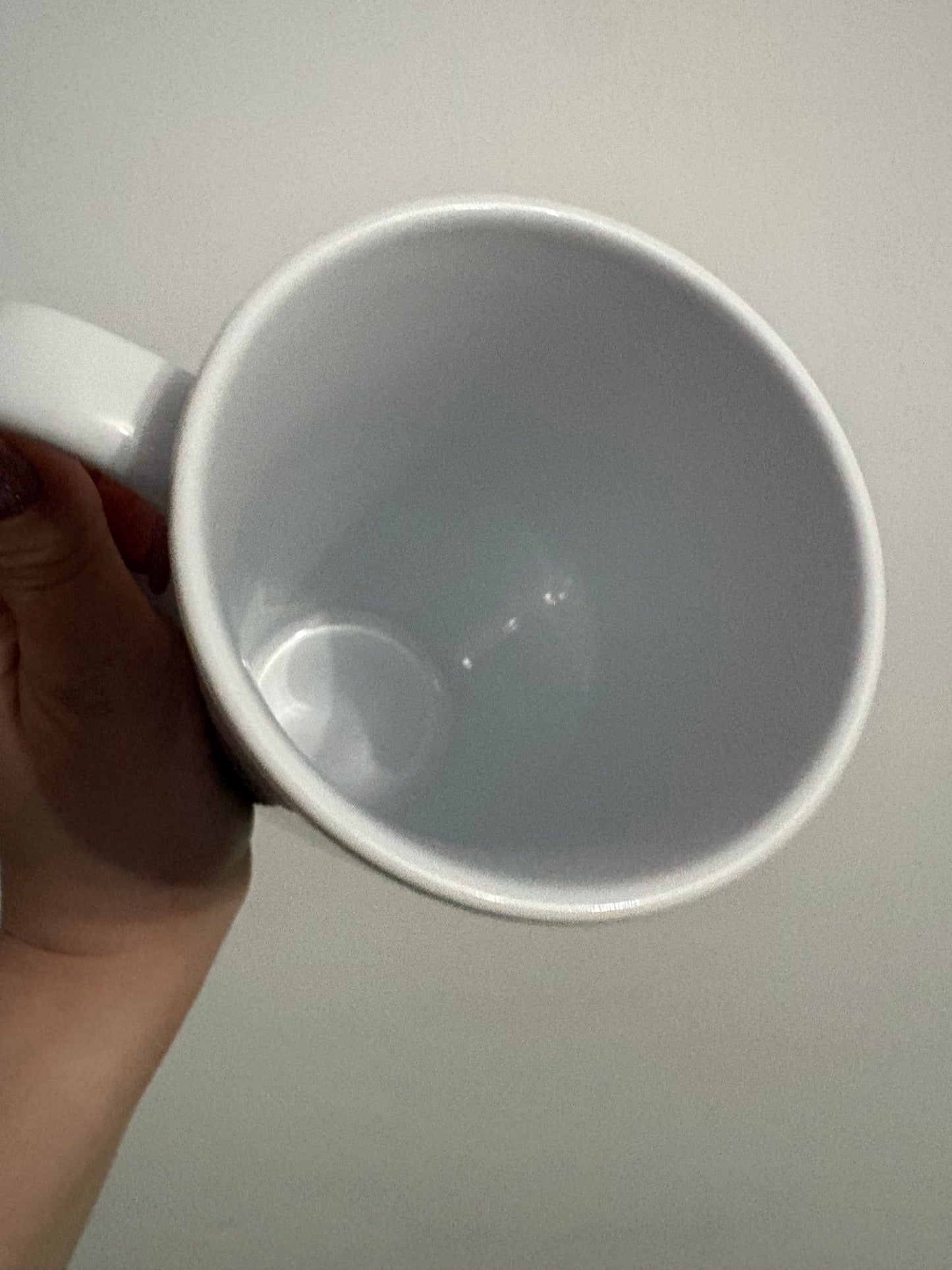 We're all mad here latte mug