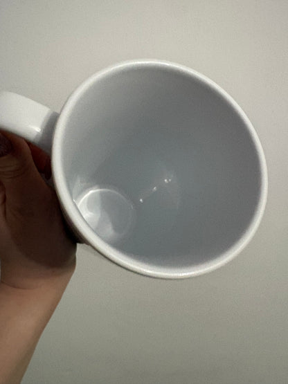 We're all mad here latte mug