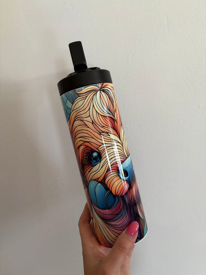Highland cow - Sports bottle