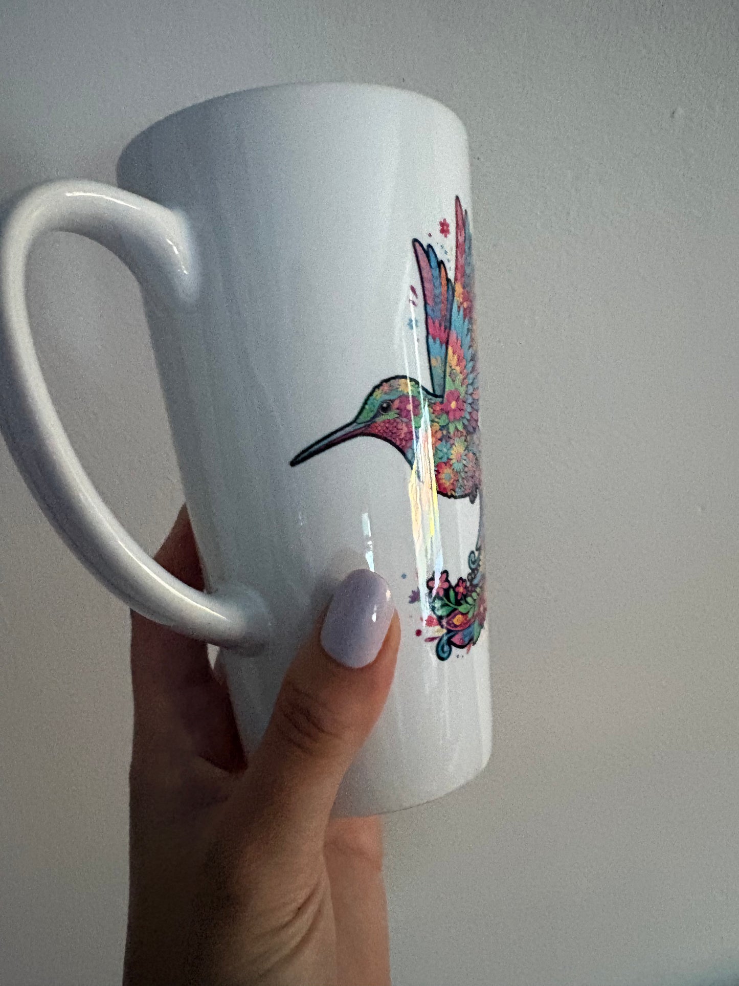 Hummingbird - Latte Mug
